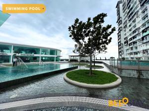 Bassein majutusasutuses New Listing Klang with Netflix Wifi Swimming Pool View või selle lähedal