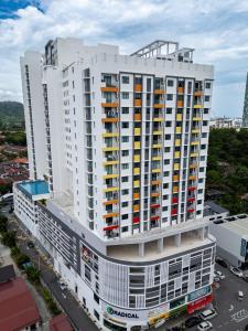 Το κτήριο όπου στεγάζεται  το διαμέρισμα