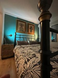 Postel nebo postele na pokoji v ubytování Finca La Boheme Monda