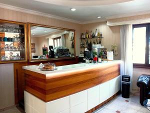 Lounge nebo bar v ubytování Hotel Riviera Fiumicino