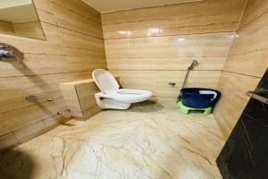 Koupelna v ubytování Hotel Heritage Gurukul
