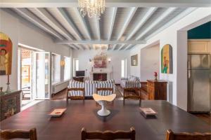 Posezení v ubytování Villa Agios Sostis Mykonos