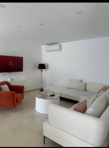 Posezení v ubytování Villa estivale