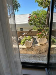 Balkón alebo terasa v ubytovaní Romantic Stone- Studio apartman