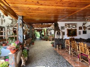Restaurace v ubytování Casa Vlad