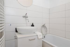 Kopalnica v nastanitvi Apartmán Měšťanský dům