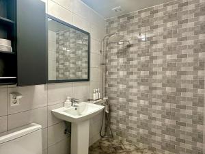 Koupelna v ubytování Ciel mini hotel
