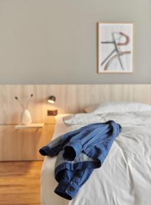 Postel nebo postele na pokoji v ubytování Hotel Balga Natur- und Bikehotel