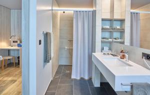 Koupelna v ubytování Hotel Balga Natur- und Bikehotel