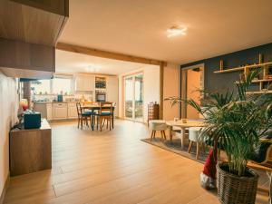 Kuchyň nebo kuchyňský kout v ubytování Appartement SPA VIP Pont Alsort