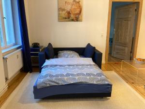 Katil atau katil-katil dalam bilik di Ferienwohnung am Neuen Garten