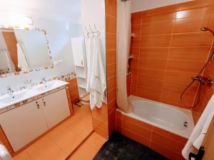 Kúpeľňa v ubytovaní Bungalov Jozef