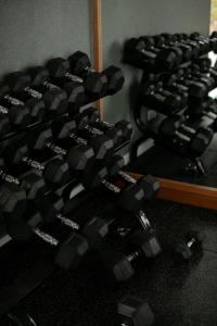 Posilňovňa alebo fitness centrum v ubytovaní Kora Nivaria Beach
