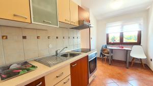 Küche/Küchenzeile in der Unterkunft Apartments Villa Tre Marie