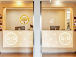 Vstupní hala nebo recepce v ubytování B&B HOTEL Frankfurt City-Ost