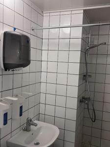 Koupelna v ubytování Cozy apartment