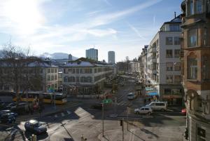 A general view of St. Gallen or a view of the city taken from a szállodákat Még 14 kép