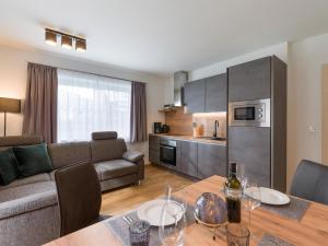Kuchyňa alebo kuchynka v ubytovaní Appartement Ortner