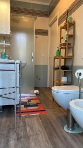 Koupelna v ubytování B&B Le Colombine