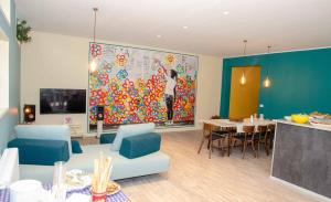 Posezení v ubytování Magazzini Sasso Guest House