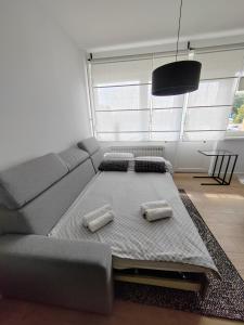 Χώρος καθιστικού στο Korana Green Studio Apartman, Karlovac - self check in, free parking, premium location!