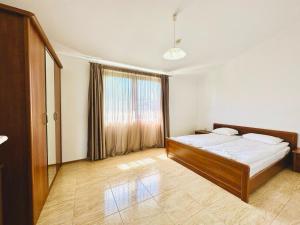 Postel nebo postele na pokoji v ubytování Аpartments Comfort -Marina Cape