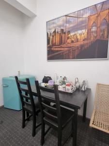 Posezení v ubytování Nr 5 Doppelzimmer mit Talblick