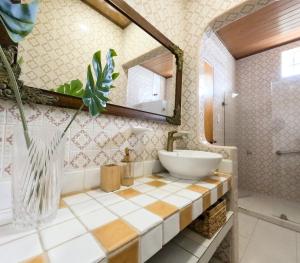 Um banheiro em Puesta del Sol Guest House
