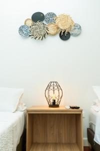 Cama ou camas em um quarto em Puesta del Sol Guest House