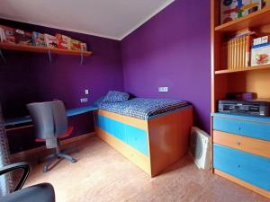 Postel nebo postele na pokoji v ubytování Hospedaje casaAlfredo