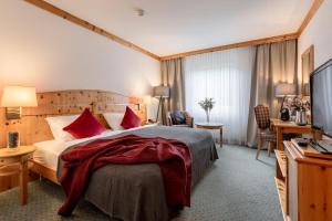 TV a/nebo společenská místnost v ubytování AROSA ALPINE CLUB - Adults only