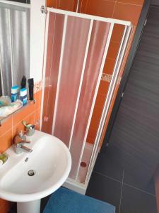 Koupelna v ubytování B&B Nuovo Capo Altano