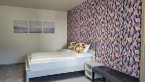 Posteľ alebo postele v izbe v ubytovaní Silver Lodge Apartments Eger