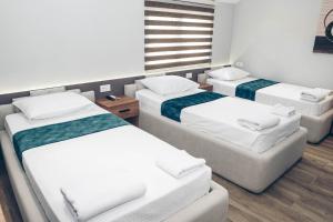 Postel nebo postele na pokoji v ubytování Hotel Iseberi