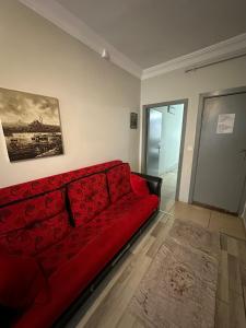 Posezení v ubytování AWWA APART HOTEL