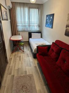 Posezení v ubytování AWWA APART HOTEL