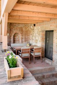 Patio alebo iná vonkajšia časť ubytovania Villa Daniela