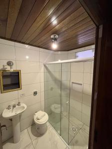 Ein Badezimmer in der Unterkunft Villa Rural