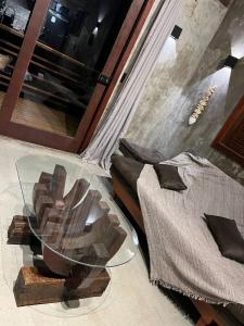 Un lugar para sentarse en Enseada do Gancho - Aluguel de Lofts e Espaços para Eventos e Casamentos