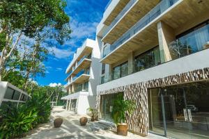 Το κτήριο όπου στεγάζεται  το διαμέρισμα