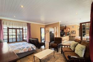 Un ou plusieurs lits dans un hébergement de l'établissement Honeypot Fly Fishing Eco Chalet