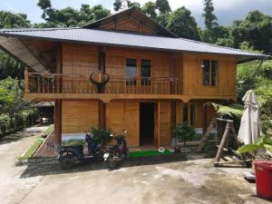 Bygningen som den private indkvartering ligger i