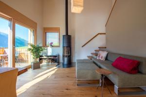 Posezení v ubytování Ferienwohnung Joderestutz