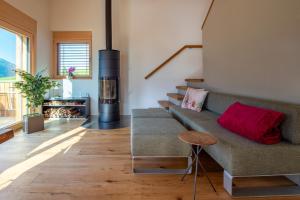 Posezení v ubytování Ferienwohnung Joderestutz