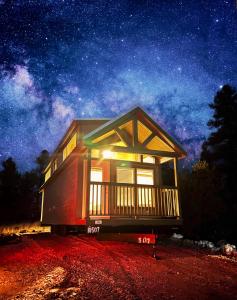 El edificio en el que está el chalet de montaña