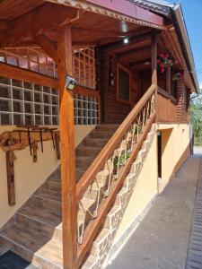 Balkón nebo terasa v ubytování Casa Marinela