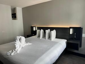 Postel nebo postele na pokoji v ubytování Motel 6 Hollywood