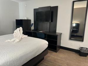 Postel nebo postele na pokoji v ubytování Motel 6 Hollywood