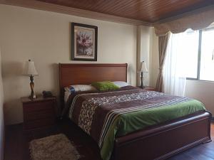 Postel nebo postele na pokoji v ubytování Pent House Exclusivo