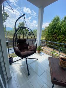Balkón nebo terasa v ubytování Villa Kampou + 37 fotografií
